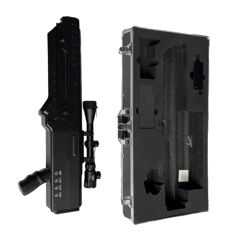  青松路街道手持便携式枪型低空防御反制四通道A型