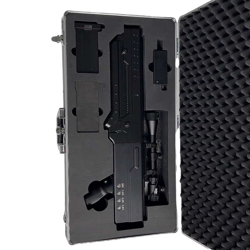  青松路街道手持便携式枪型低空防御反制四通道B型