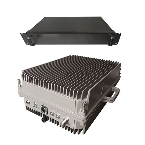  青松路街道TETRA800数字警用集群数字光纤直放站远近端机