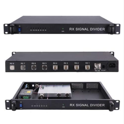  青松路街道无线对讲系统接收分路器