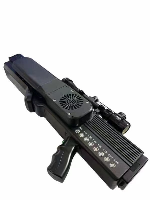  青松路街道手持便携式枪型低空防御反制八通道