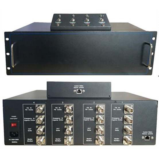  青松路街道FM应急广播插播控制器