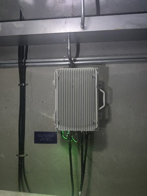  青松路街道电力管廊覆盖漏缆方式案例